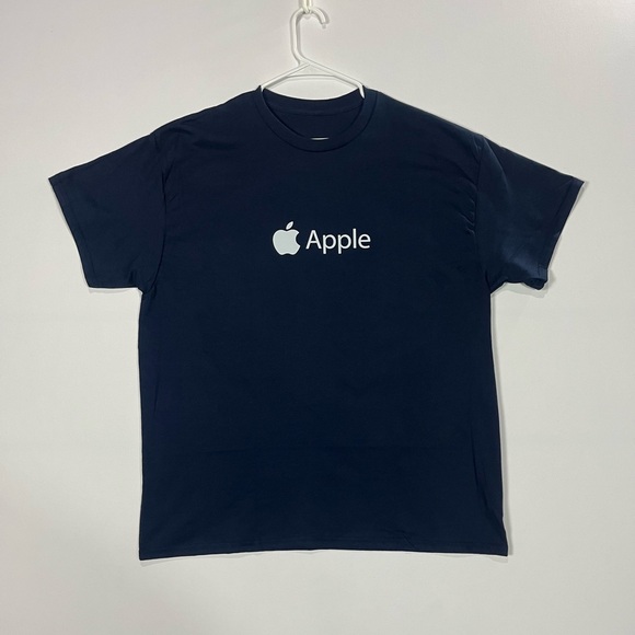 Apple Navy Blue Logo T-Shirt (Brand New without Tags)
iPhone release event Tee - Picture 1 of 8